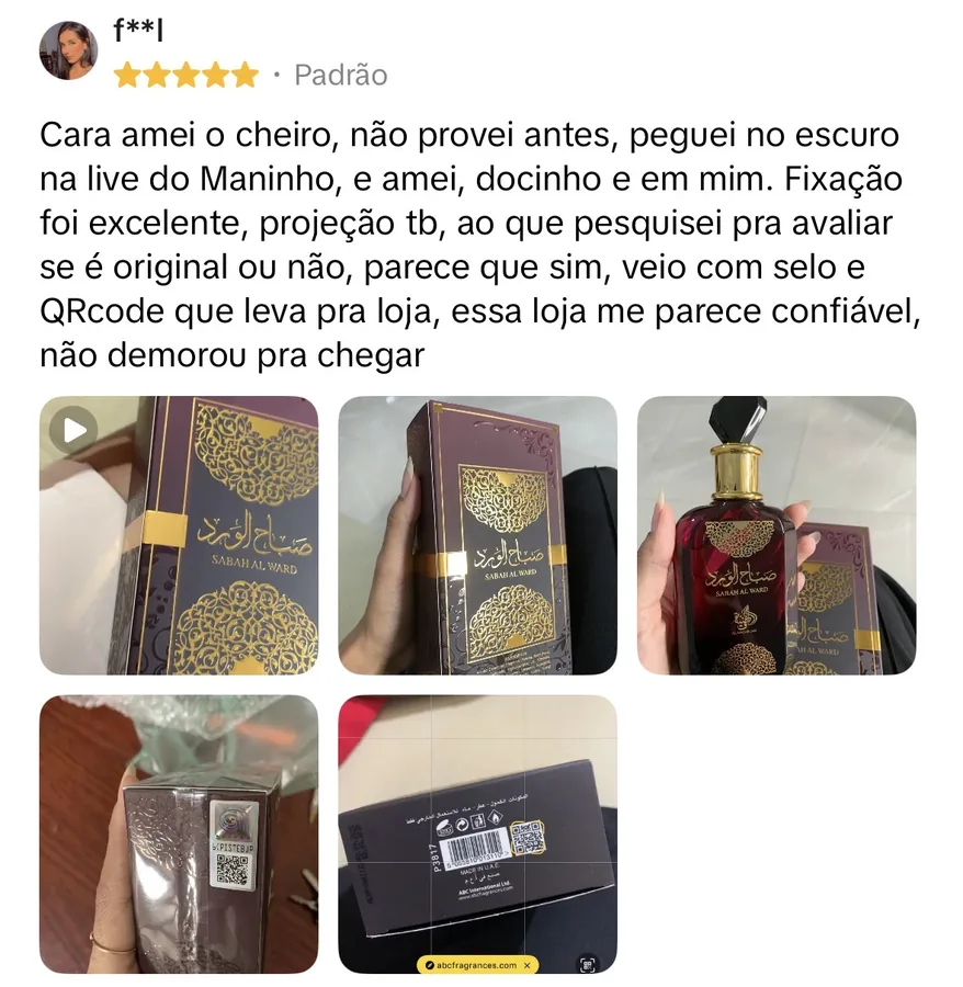 Avaliação de Fernanda L. — Maceió