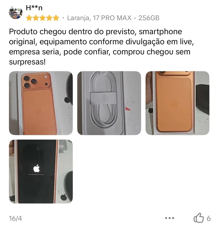 Avaliação de Helton M. — Campo Grande MS