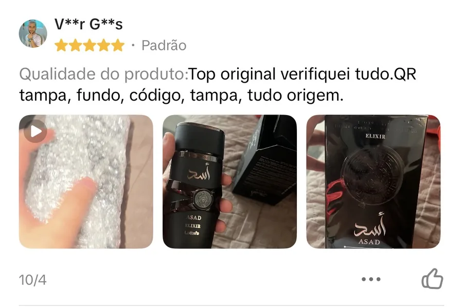Avaliação de Vitor G. — Rio de Janeiro