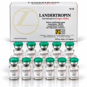 Landertropin (GH) – Somatropina 10 UI – Caixa com 10 Ampolas