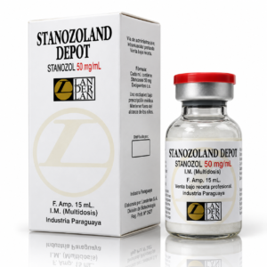 Stanozoland Depot Landerlan – Stanozolol 50 mg/mL – Frasco 15 mL