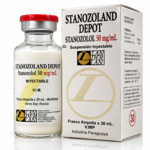 Stanozoland Depot Landerlan – Stanozolol 50 mg/mL – Frasco 30 mL