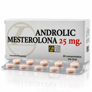 Androlic Landerlan – Mesterolona 25 mg – 20 Comprimidos