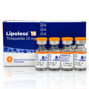 Lipoless – Tirzepatida 15 mg/0,5 mL – 4 Ampola