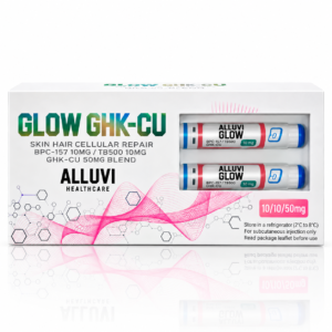 GLOW GHK-CU Alluvi – BPC-157 10 mg + TB500 10 mg + GHK-CU 50 mg – Blend