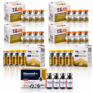 Kit Especial — 4x TG 15 mg + 2x Tirzec 15 mg + 1x Gluconex 15 mg